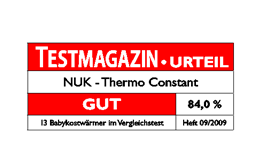 [Translate to Chinese:] Germany 2009: Good – NUK Baby Food Warmer Thermo Constant