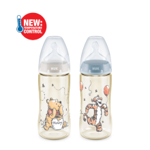 NUK Disney Winnie the Pooh Temperature Control PPSU Bottle 300ml